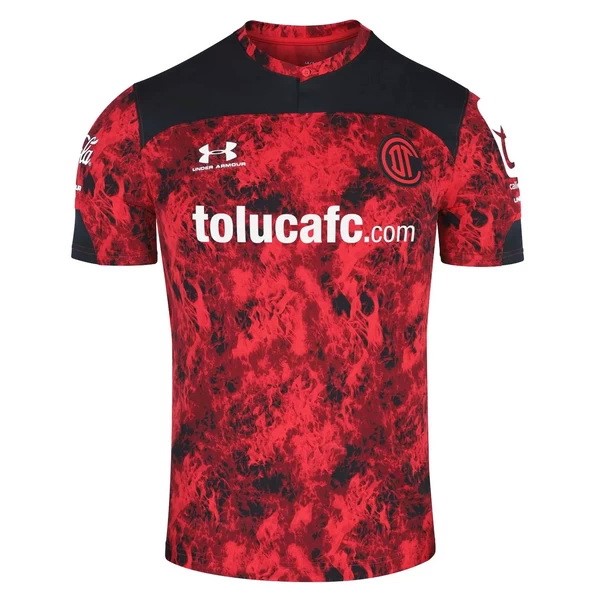 Tailandia Camiseta Deportivo Toluca 1ª 2021-2022 Rojo